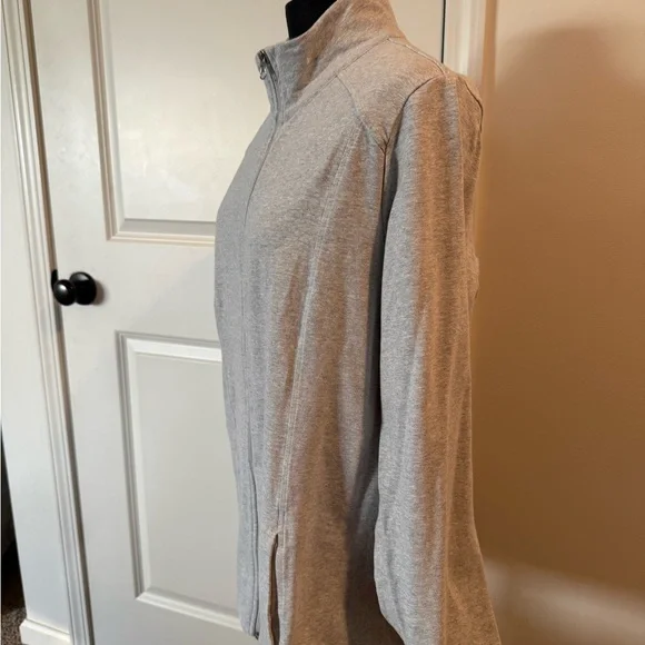 CJ Banks Light Gray Jacket - Picture 3 of 6